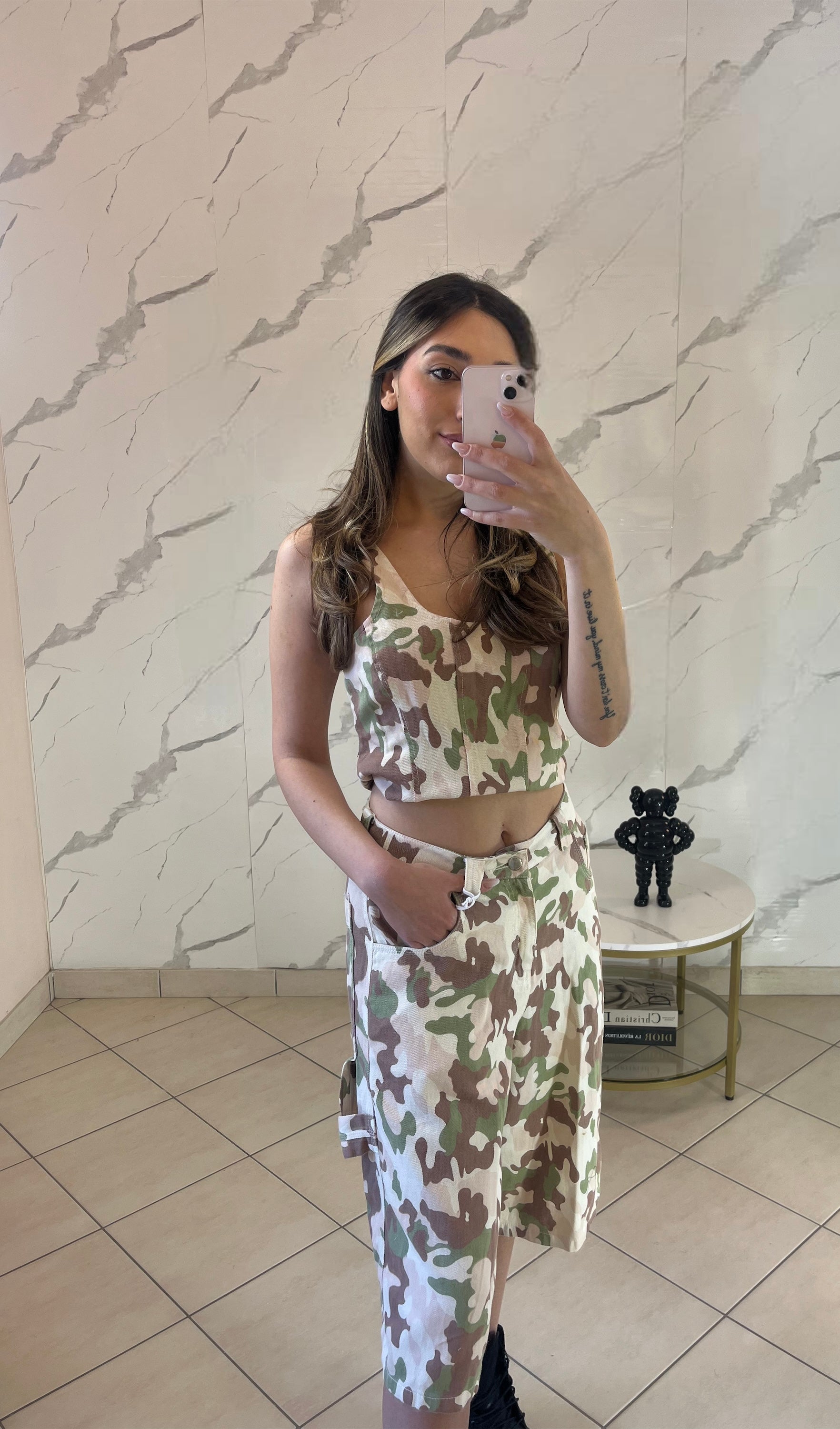 Pantalone fantasia militare