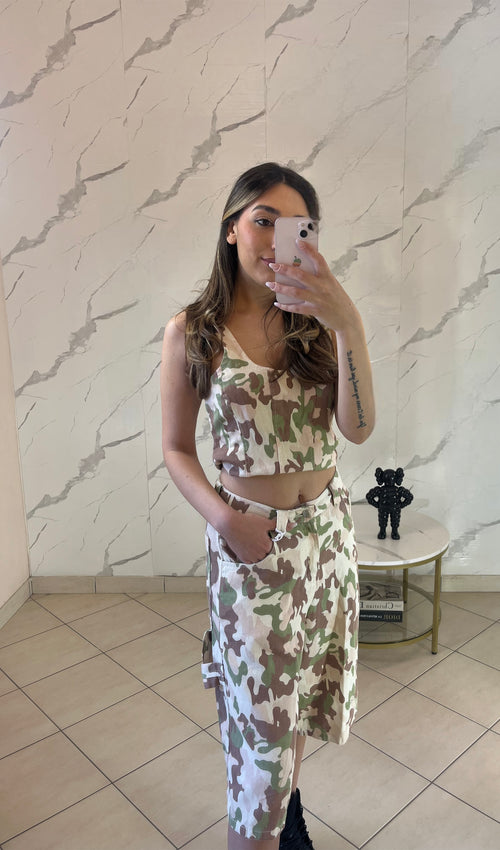 Pantalone fantasia militare