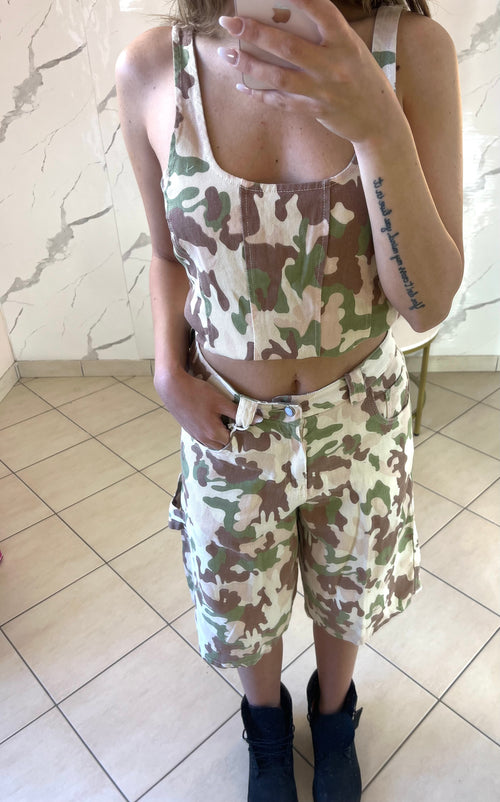 Pantalone fantasia militare