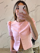 Ladies top-light pink