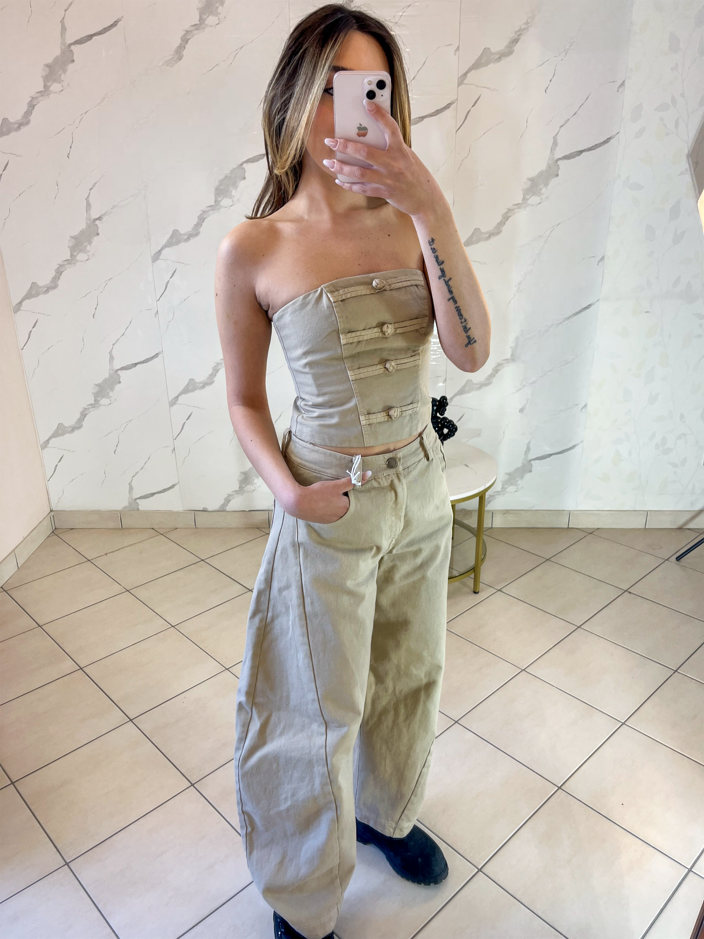 Top beige
