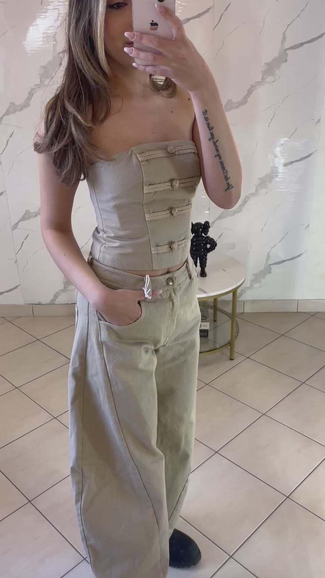 Top beige