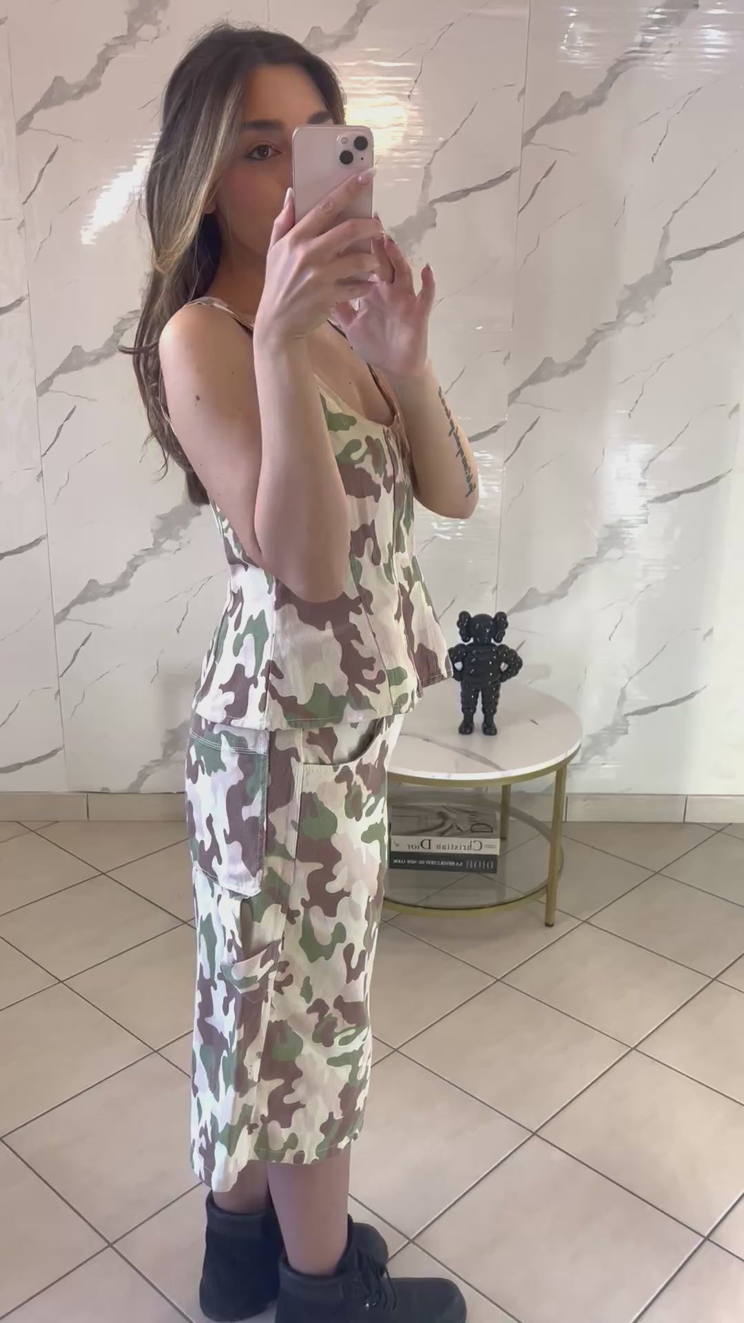 Pantalone fantasia militare