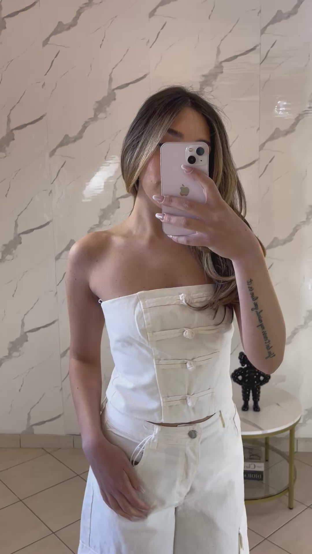 Top bianco